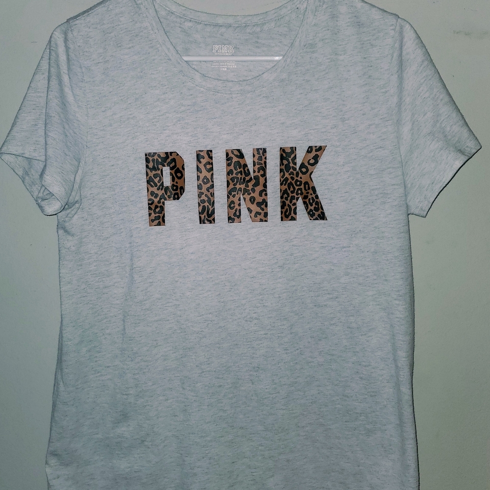 PINK Victoria's Secret Heather Gray Tee